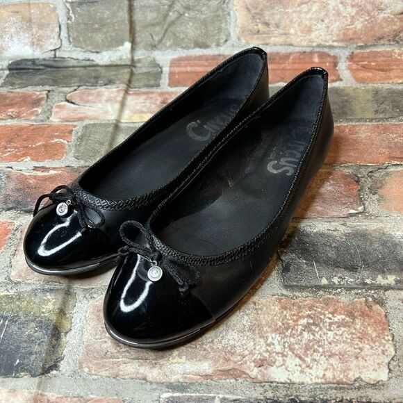 Size 8 Sam Edelman by Circus Black Felicia Ballet Flats - Picture 2 of 7
